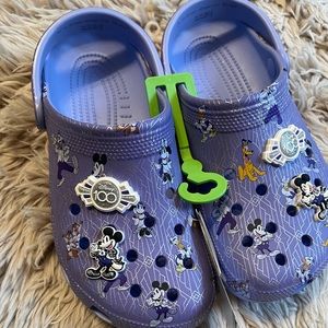 NEW With tags DISNEY 100th CROCS women’s size 10